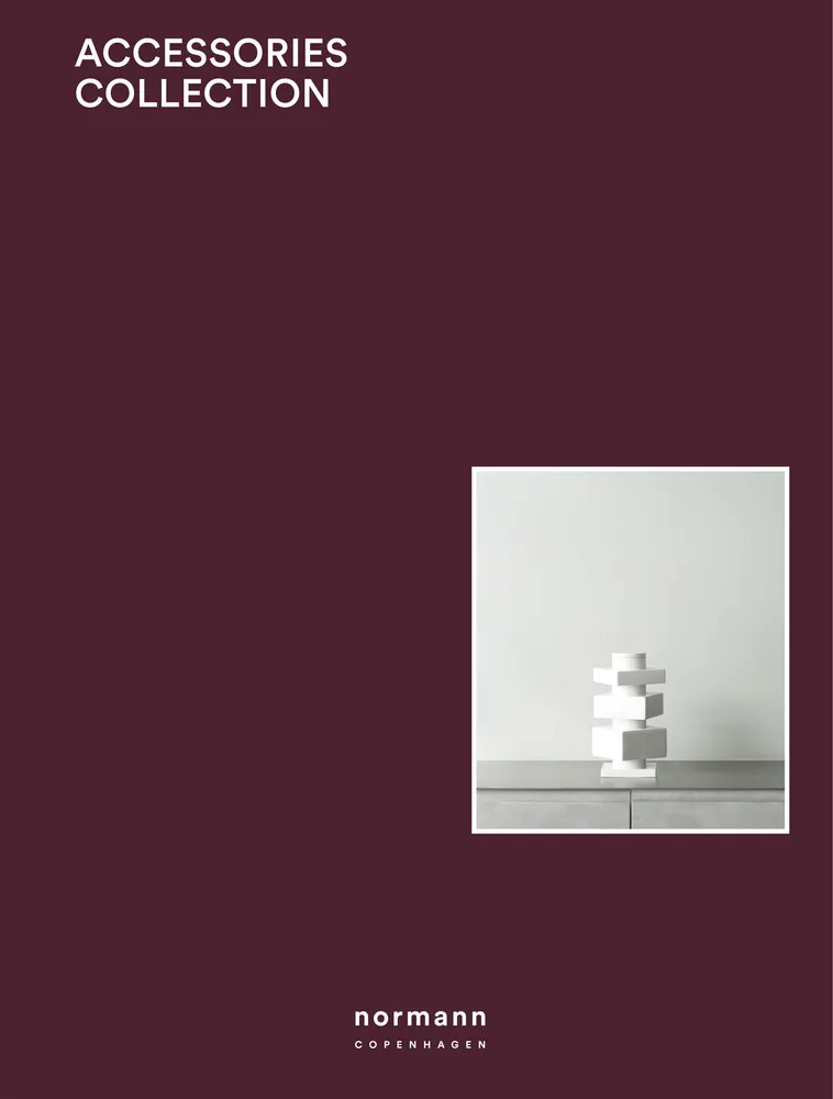 Normann Copenhagen Accessories Collection catalog